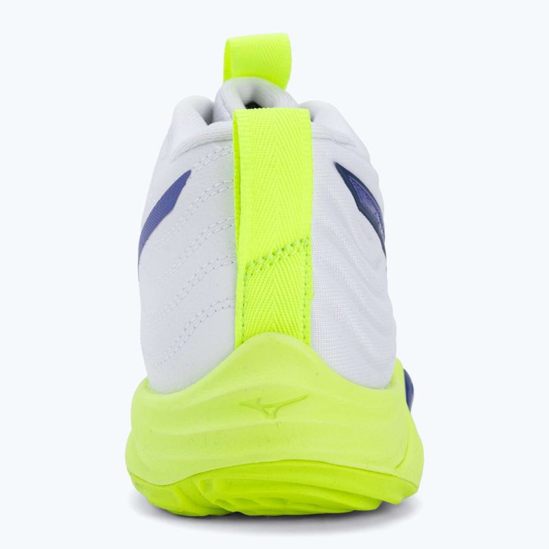Volejbalové topánky Mizuno Wave Momentum Elite Mid white/lightning yellow/dazzling blue 6