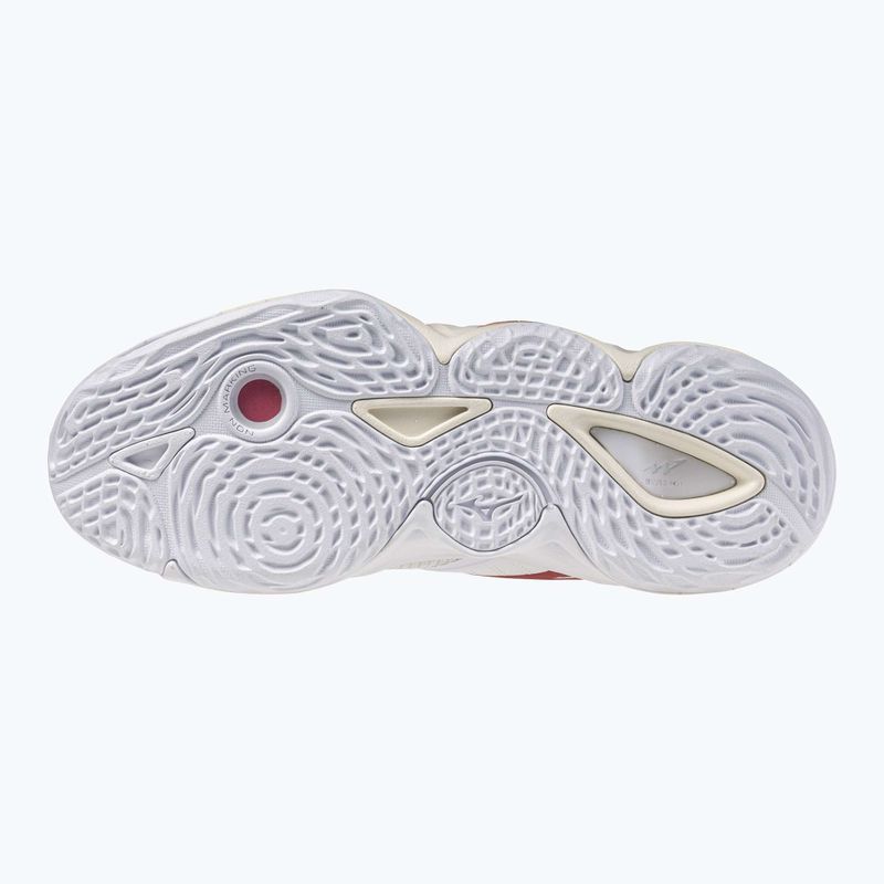 Dámske volejbalové topánky  Mizuno Wave Momentum Elite Mid white/rose elegance/lava falls 2