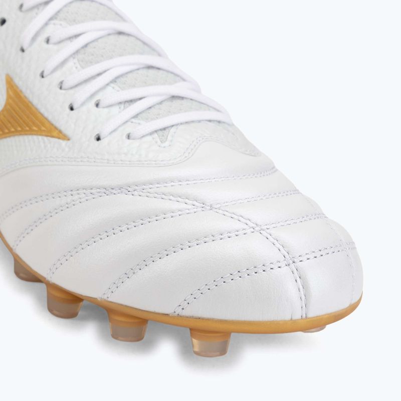 Kopačky Mizuno Morelia Neo IV Beta Japan FG white/mp gold/cool gray 3c 7