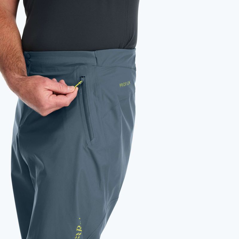 Pánske membránové nohavice Rab Kinetic Alpine 2.0 orion blue 5