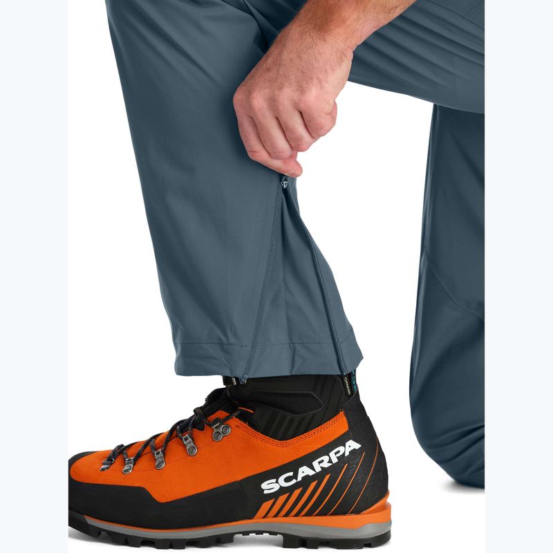 Pánske membránové nohavice Rab Kinetic Alpine 2.0 orion blue 7