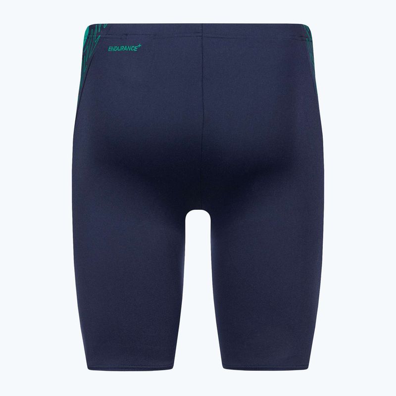Pánske plavecké nohavice Speedo Hyper Boom Splice navy/green 7