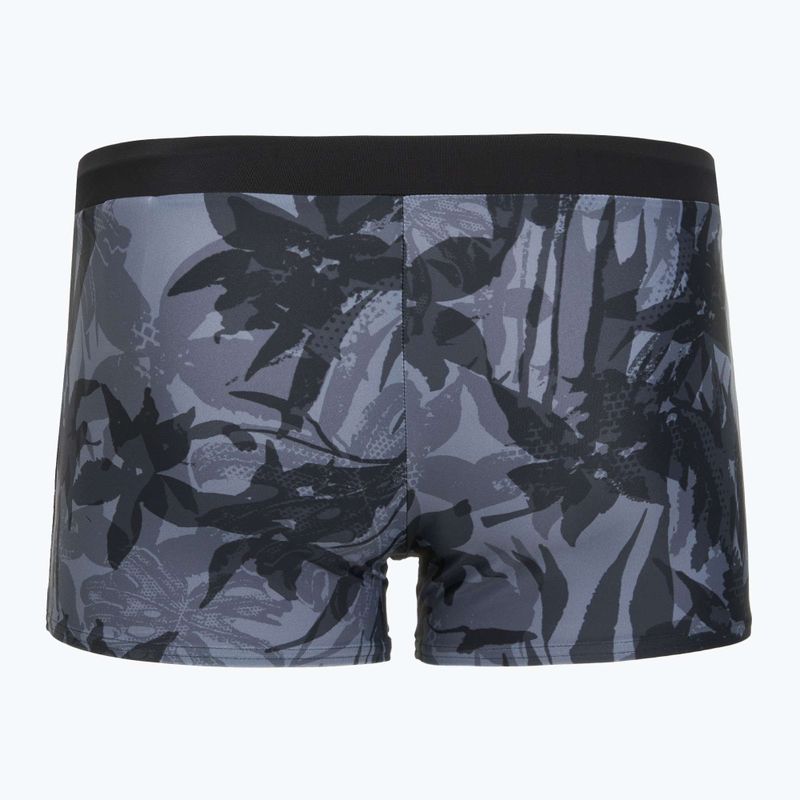 Pánske plavky boxerky Speedo Valmilton grey lead 2
