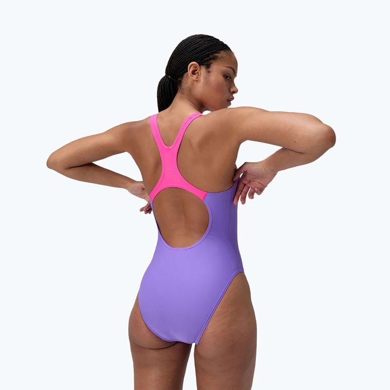 Jednodielne plavky  Speedo Medley Logo Medalist indigo glow 3