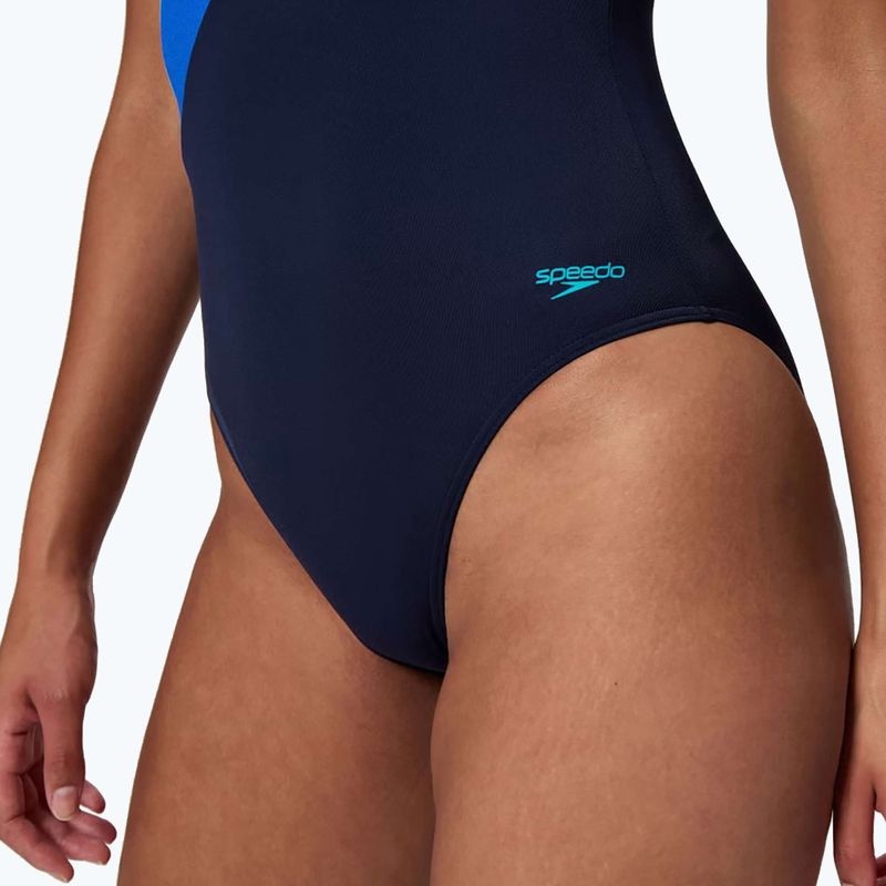 Dámske jednodielne plavky Speedo Hyperboom Butterfly Back peacoat/deep sapphire 5