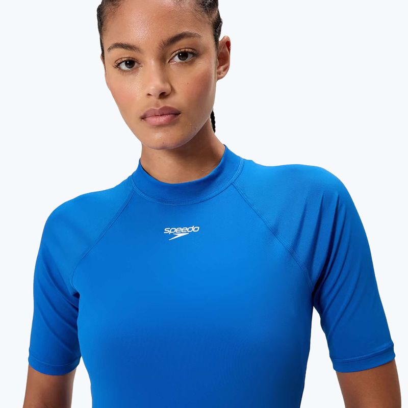 Dámske plavecké tričko Speedo Endurance+ Rash Guard Turkish Sea 4