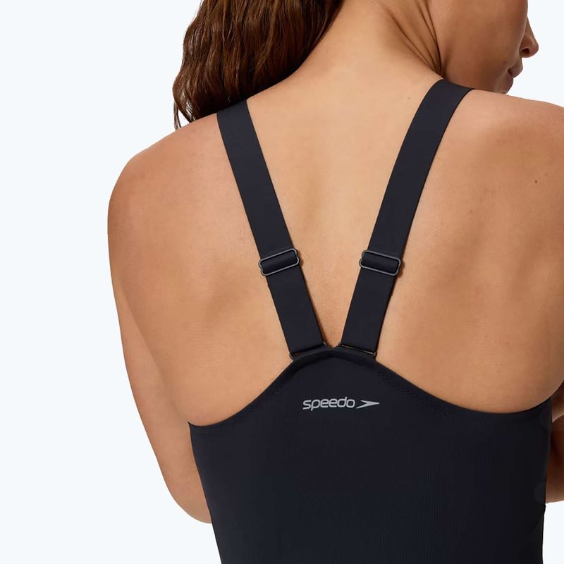 Dámske jednodielne plavky Speedo Sculpture High Neck Contour 4