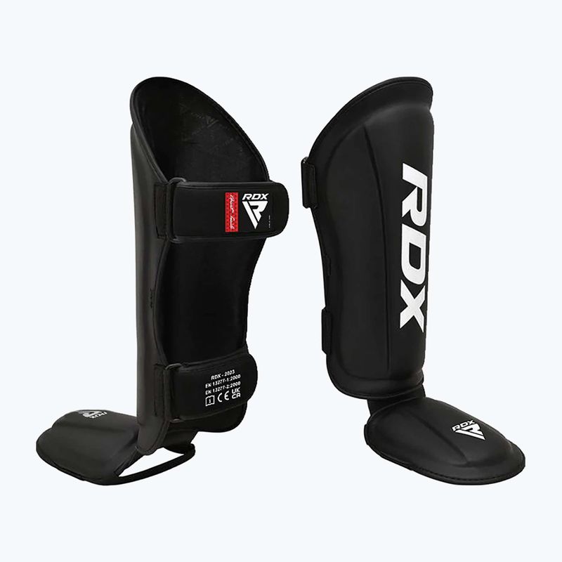 Ochranné chrániče holení a nôh RDX T1 Shin Instep Guards black 2