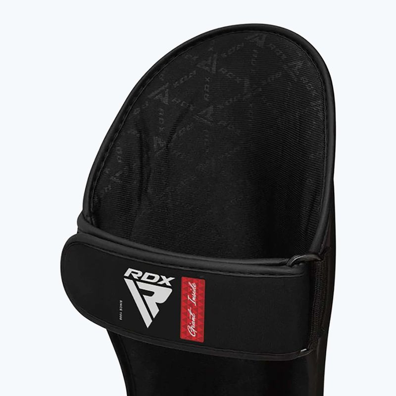 Ochranné chrániče holení a nôh RDX T1 Shin Instep Guards black 9