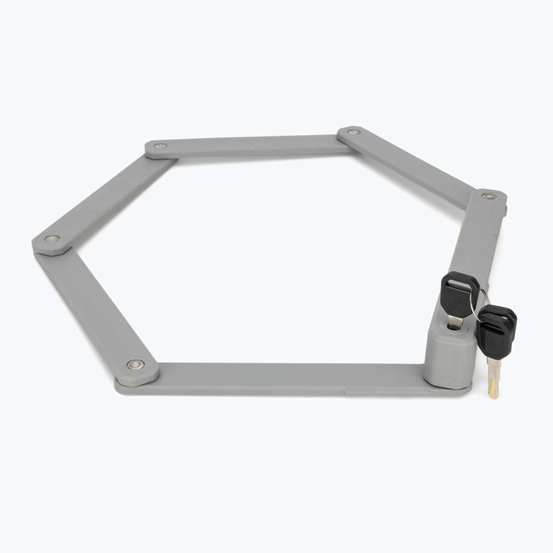Zámok na bicykel Hiplok Switch 105 cm gray 4