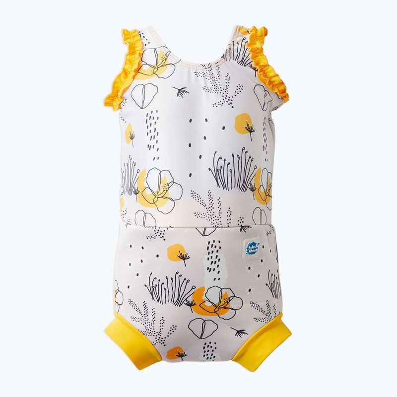 Detské jednodielne plavky Splash About Happy Nappy flowy meadow 2