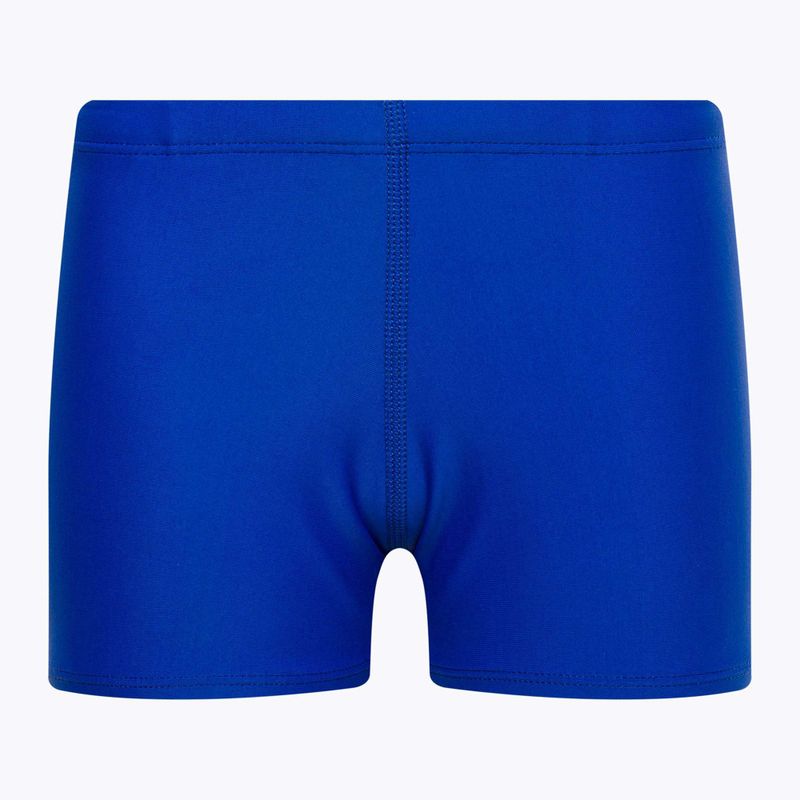 Detské plavecké boxerky Nike Multi Logo Square Leg modré NESSD042-494 2