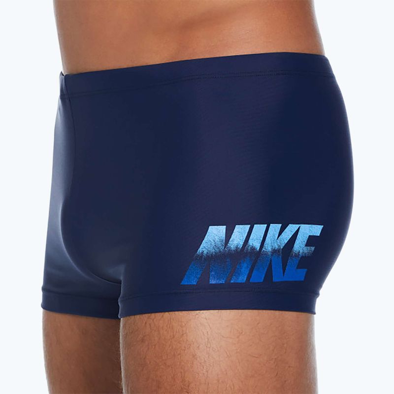 Pánske plavecké boxerky Nike Ocean Merge Square Leg midnight navy 8