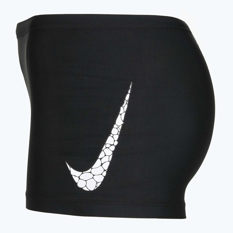 Plavky Nike Logo Graphic Square Leg black 3