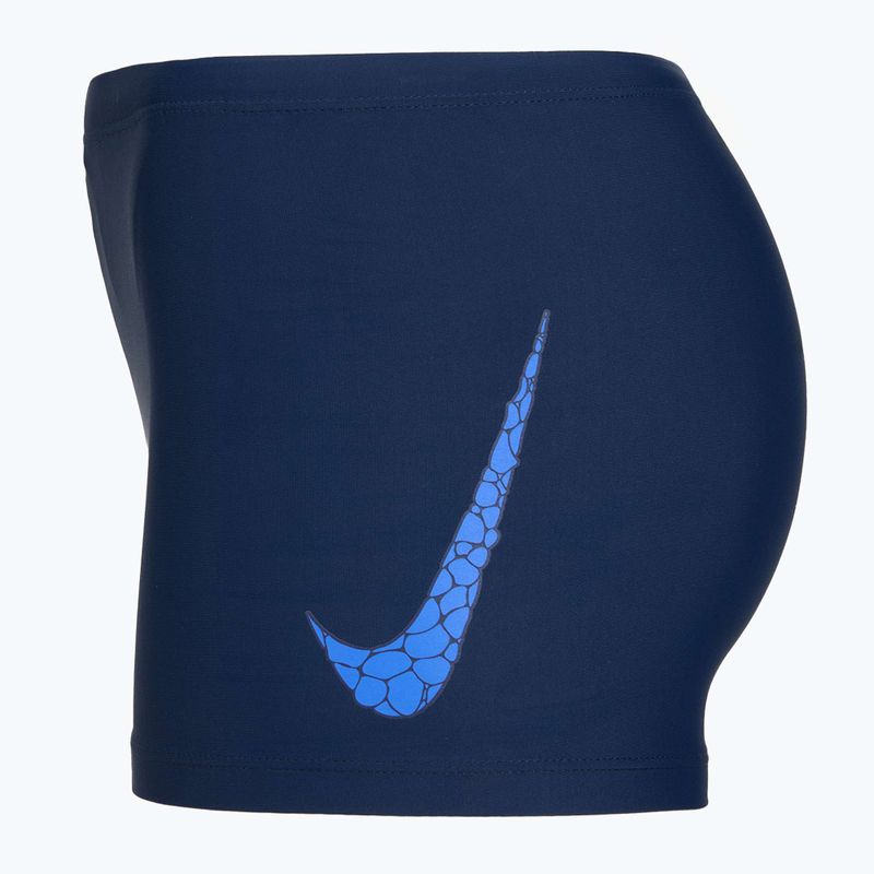 Plavky Nike Logo Graphic Square Leg midnight navy 3