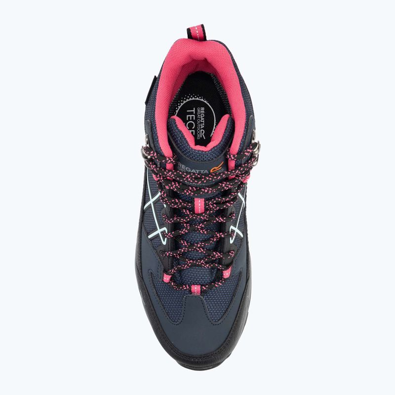 Dámske trekové topánky REGATTA Samaris III navy/pink 5