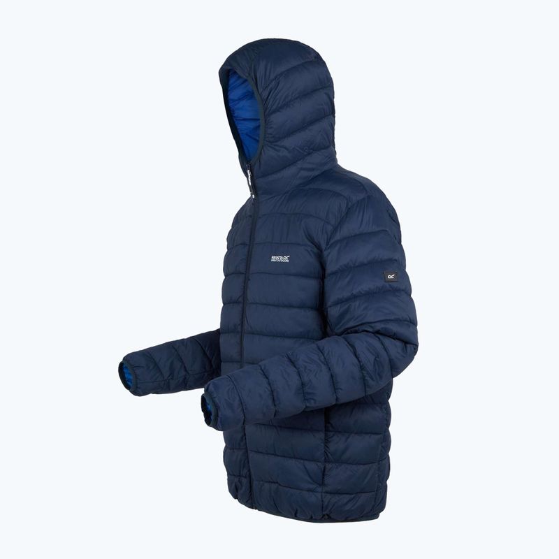 Pánska bunda REGATTA Hooded Marizion black navy/olympian blue 8