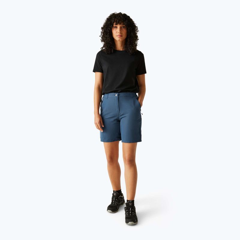 Dámske trekingové šortky REGATTA Chaska III dark denim 2