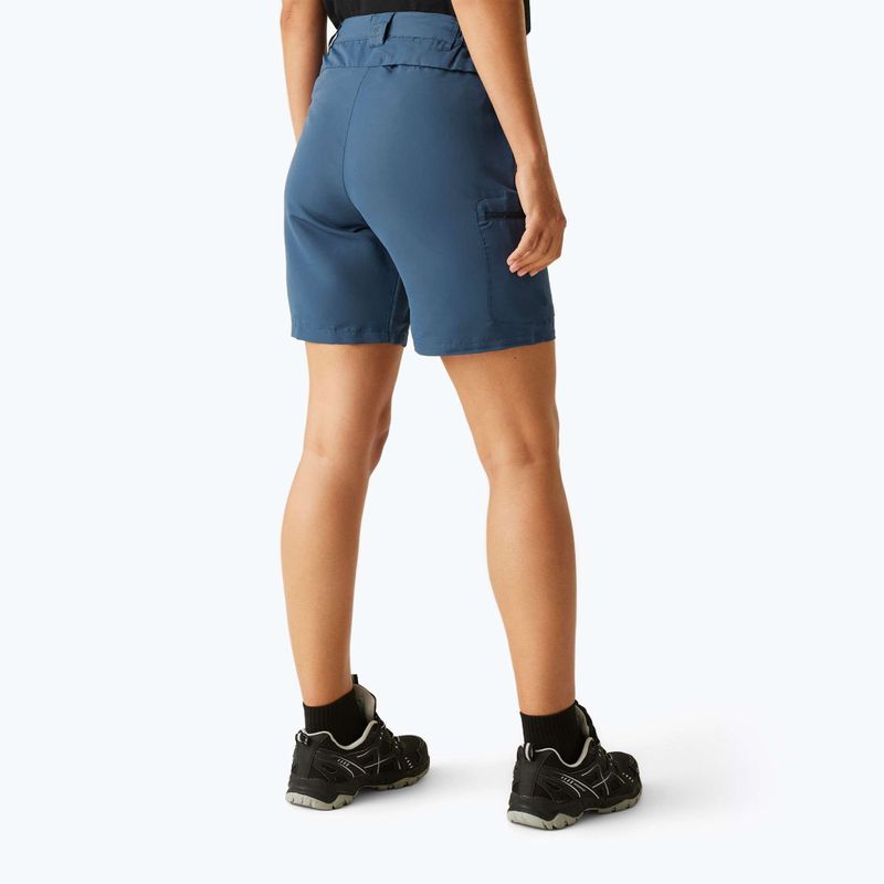 Dámske trekingové šortky REGATTA Chaska III dark denim 3