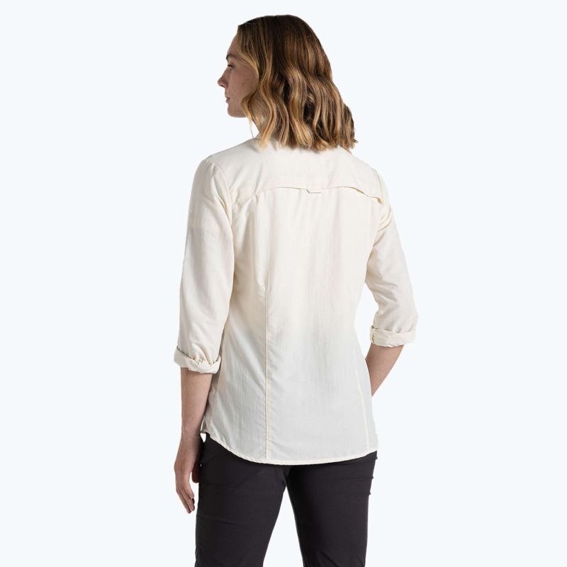 Dámske trekkingové tričko  Craghoppers NosiLife Adventure Long Sleeved Shirt III sea salt 3