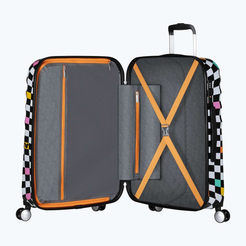 Cestovný kufor American Tourister Disney Wavebreaker 64 l mickey check 6