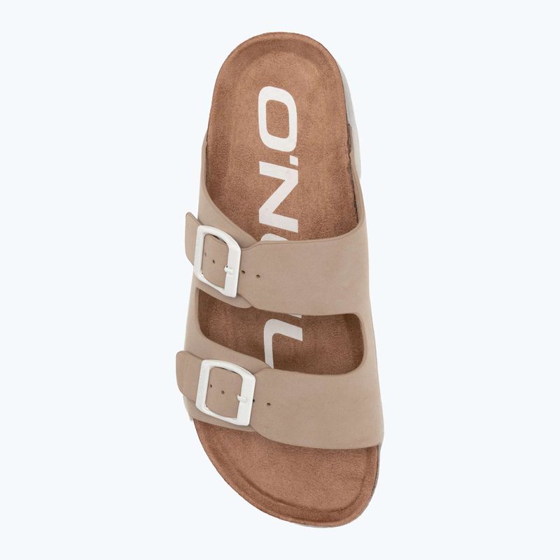 Dámske žabky O'Neill Sandy Platform Slider Low tan 5