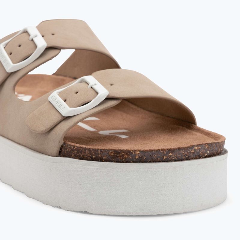 Dámske žabky O'Neill Sandy Platform Slider Low tan 7
