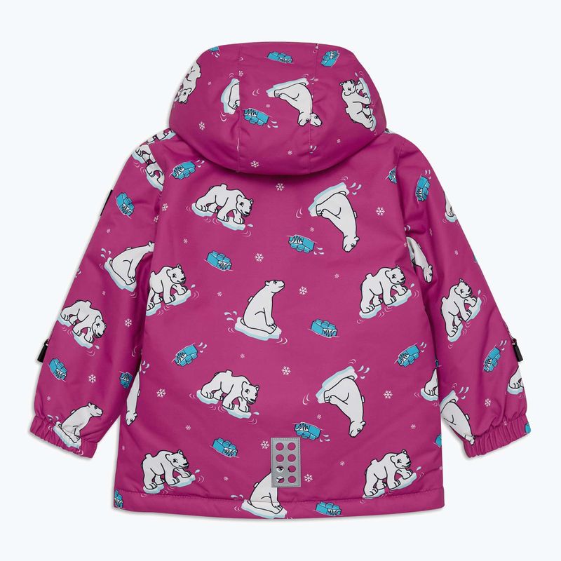 Detská bunda LEGO Lwjeri 701 fuchsia 2