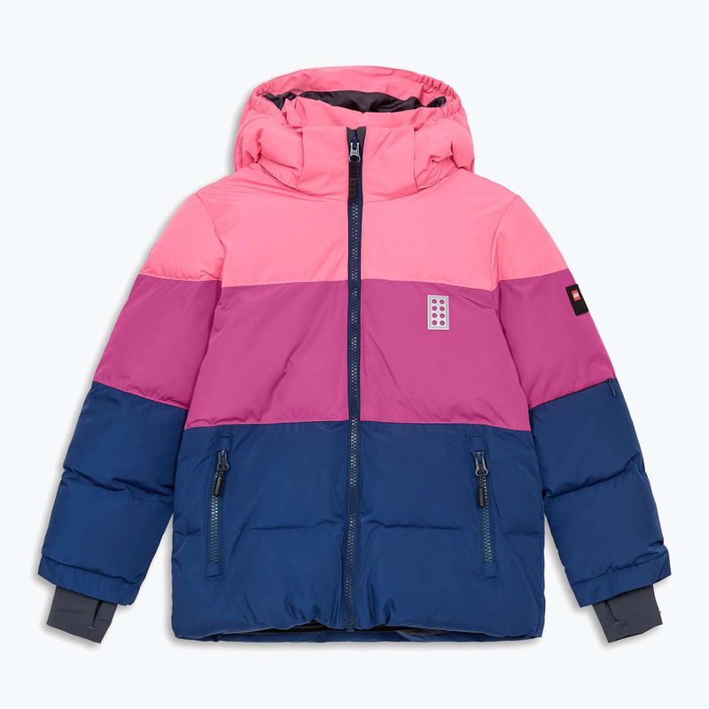 Detská lyžiarska bunda LEGO Lwjaz 805 fuchsia 2