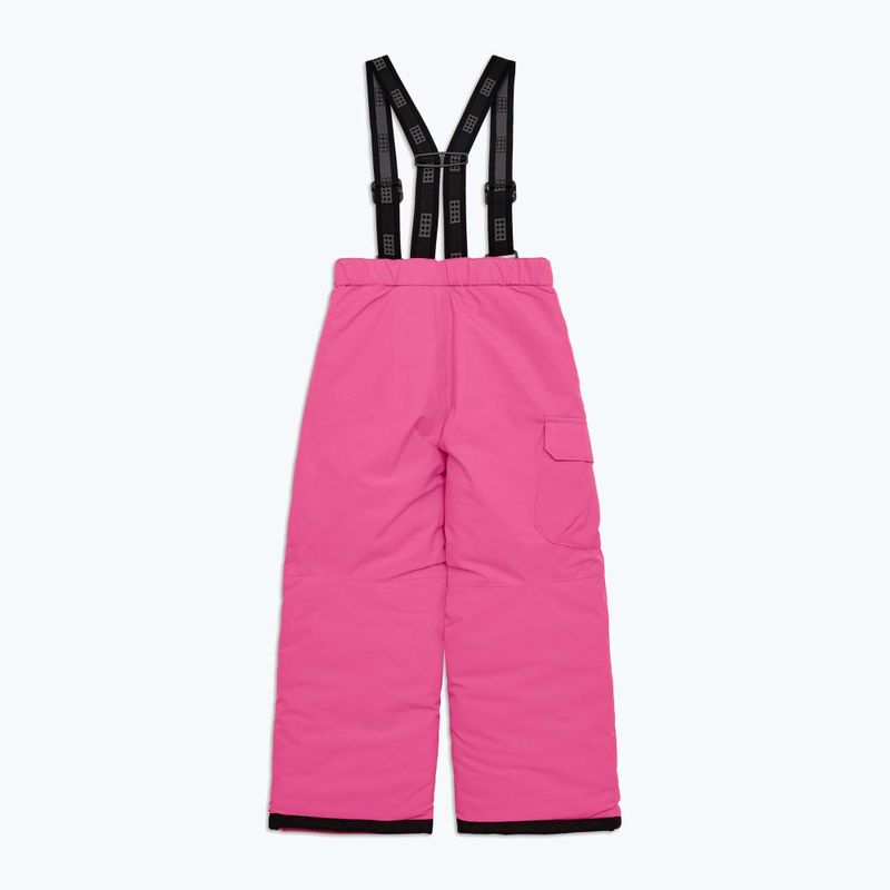 Detské lyžiarske nohavice LEGO Lwpayton 701 pink 2