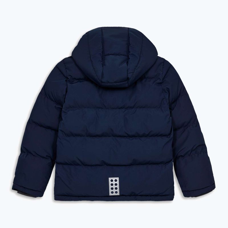 Detská zateplená bunda LEGO Lwjaz 704 dark navy 2