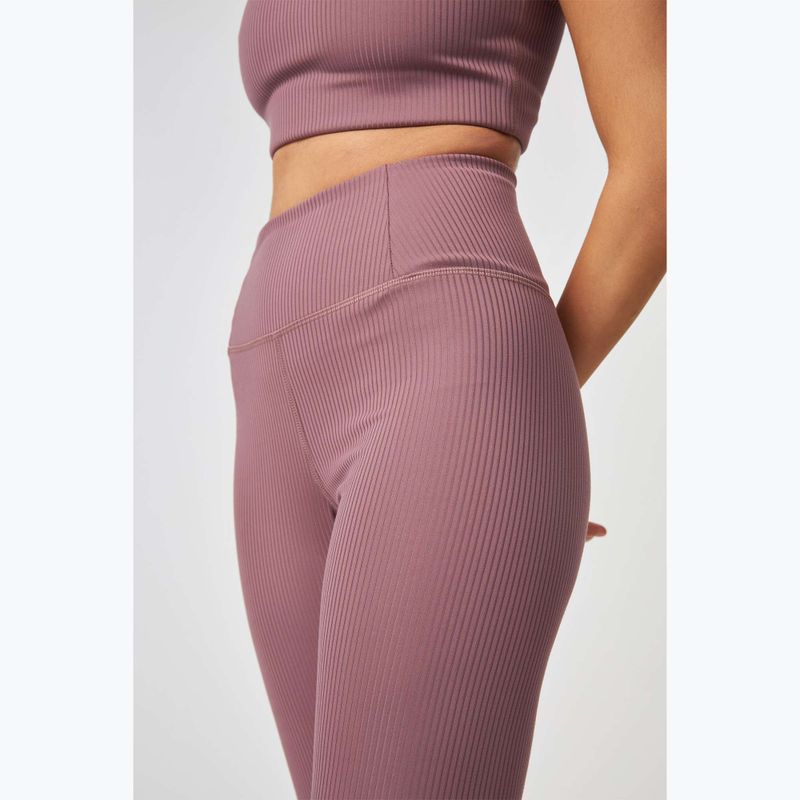 Dámske tréningové legíny Girlfriend Collective Rib pewter 5