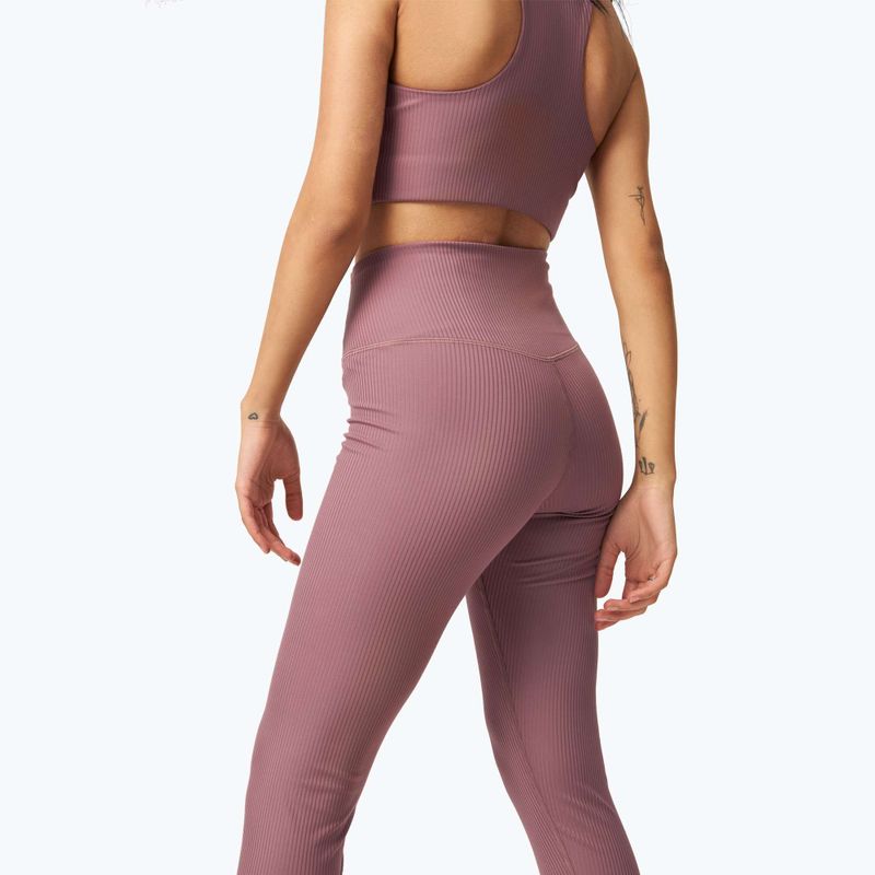 Dámske tréningové legíny Girlfriend Collective Rib pewter 6
