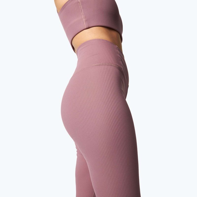 Dámske tréningové legíny Girlfriend Collective Rib pewter 7