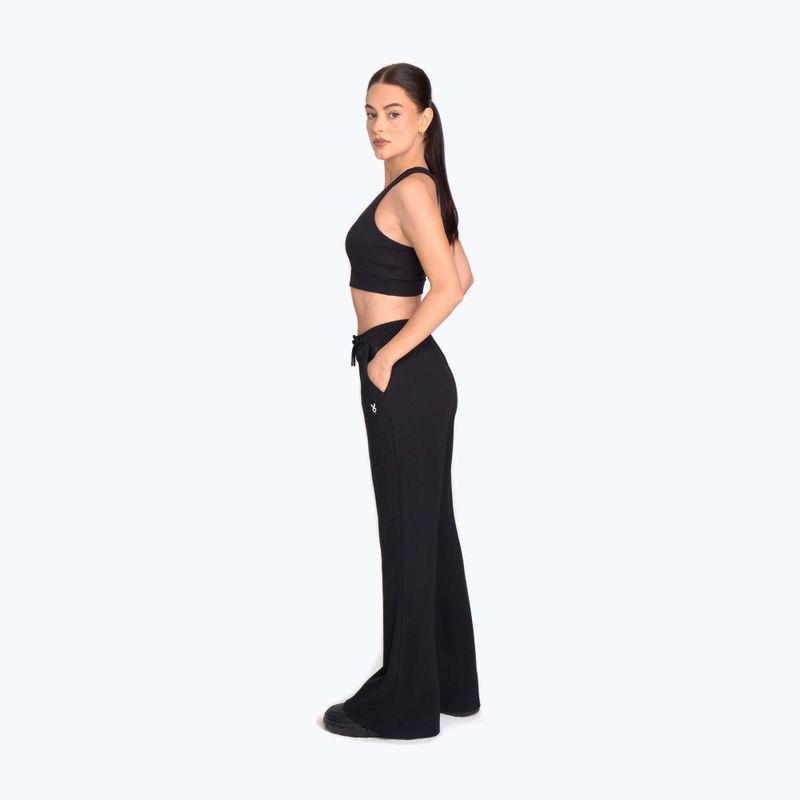 Dámske tréningové nohavice Cardio Bunny HCB-125 Flare black 2