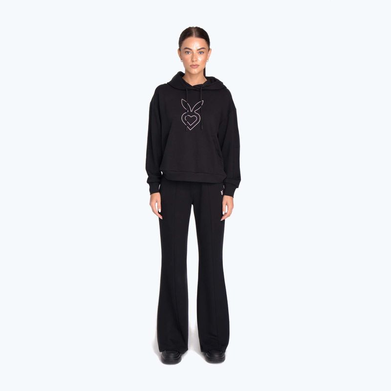 Dámske tréningové nohavice Cardio Bunny HCB-125 Flare black 3