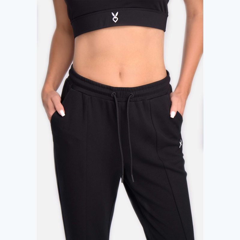 Dámske tréningové nohavice Cardio Bunny HCB-125 Flare black 5
