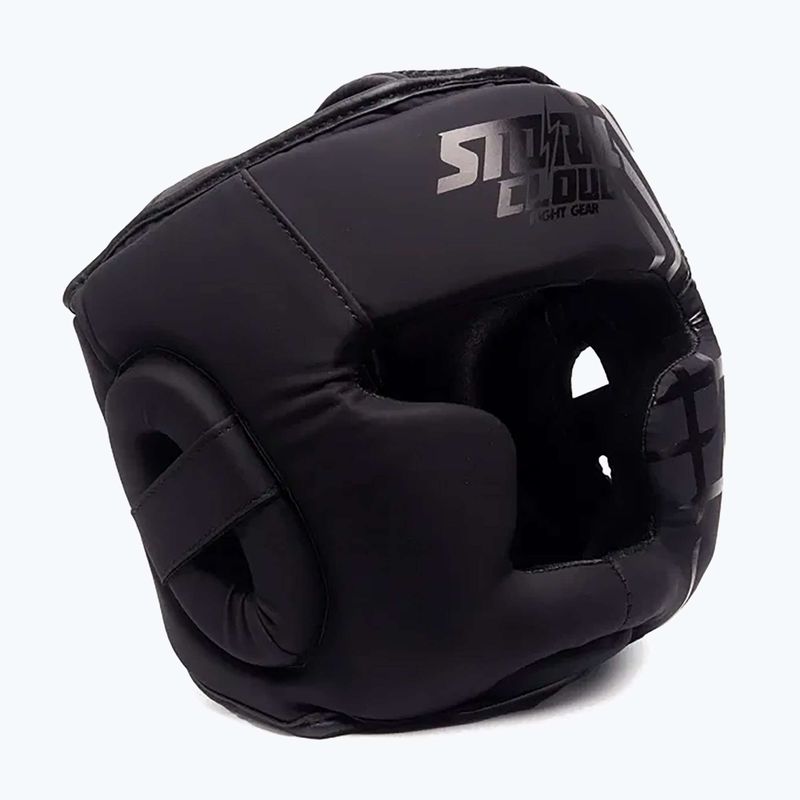 Boxerská prilba StormCloud Lynx black/black 5