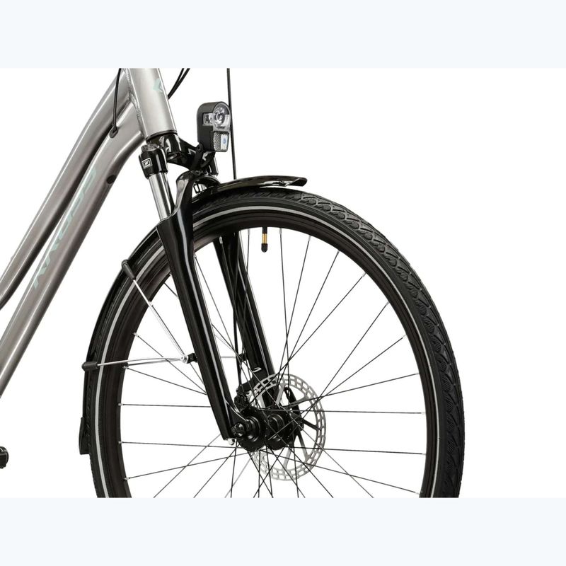 Dámsky trekingový bicykel KROSS Trans 3.0 In silver/gray/gloss 5