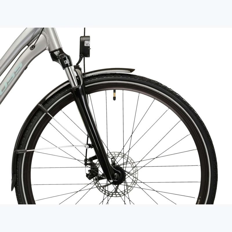 Dámsky trekingový bicykel KROSS Trans 3.0 In silver/gray/gloss 6