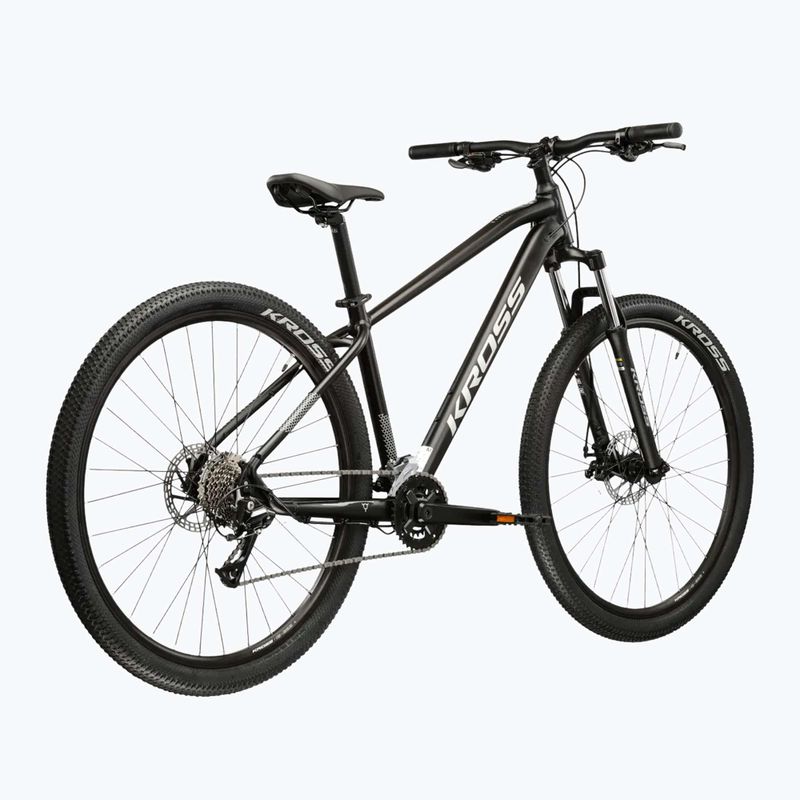 Horský bicykel KROSS Hexagon 3.0 29" black/silver/matte 3