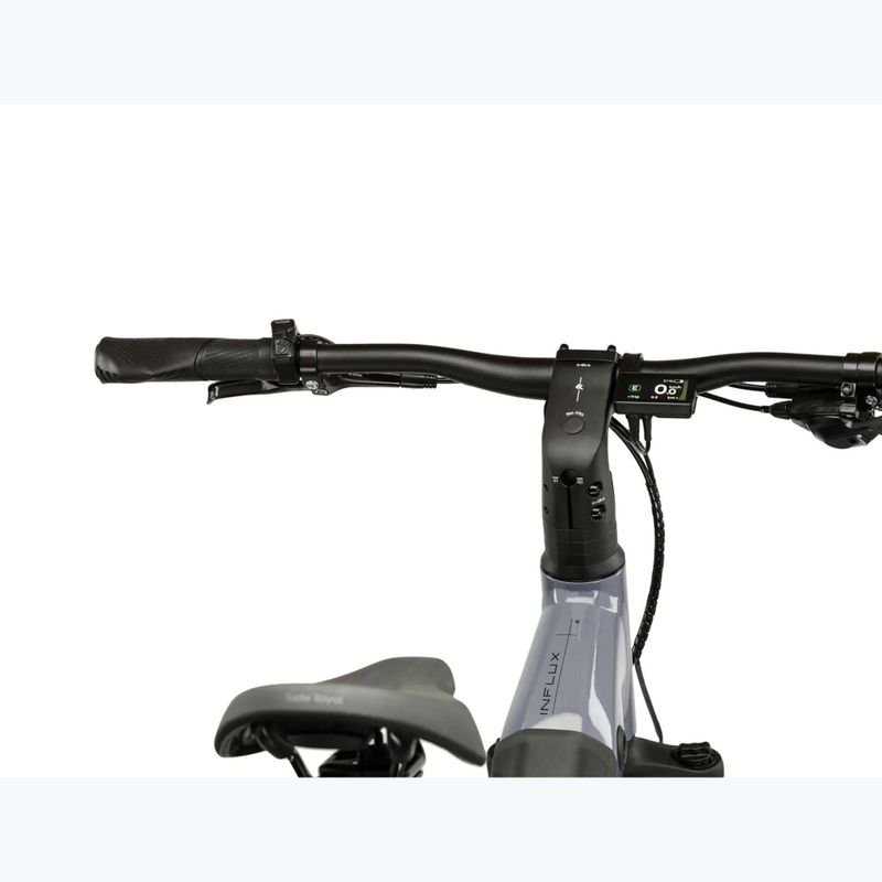Elektrický bicykel KROSS Influx Suv Hybrid 1.0 820Wh LS gray/black/gloss 5