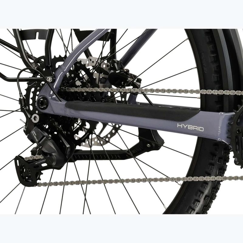 Elektrický bicykel KROSS Influx Suv Hybrid 1.0 820Wh LS gray/black/gloss 8