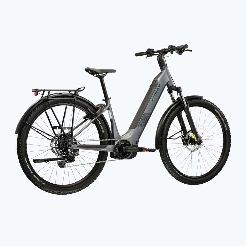 Elektrický bicykel KROSS Influx Suv Hybrid 2.0 600Wh LS 27,5" grey/black/matte 3