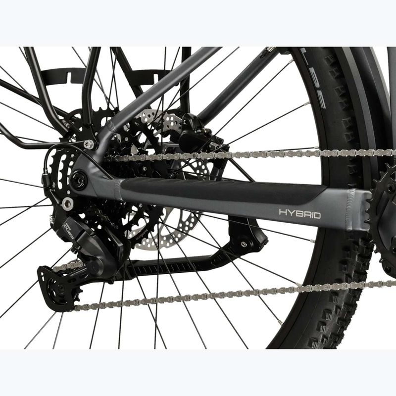 Elektrický bicykel KROSS Influx Suv Hybrid 2.0 600Wh LS 27,5" grey/black/matte 8