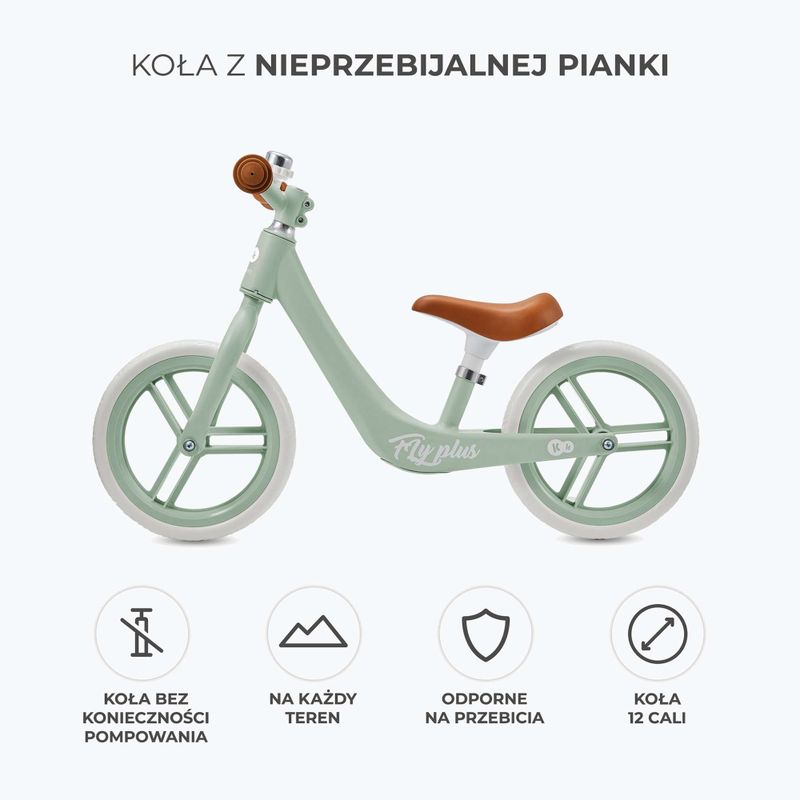 Odrážadlo Kinderkraft Fly Plus fresh mint 8