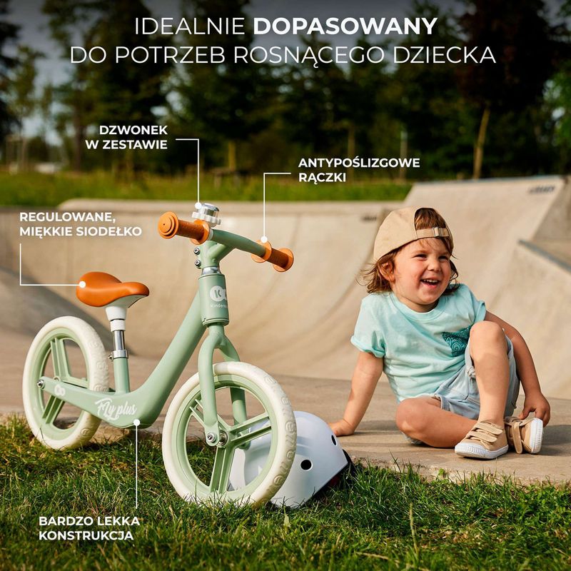 Odrážadlo Kinderkraft Fly Plus fresh mint 15