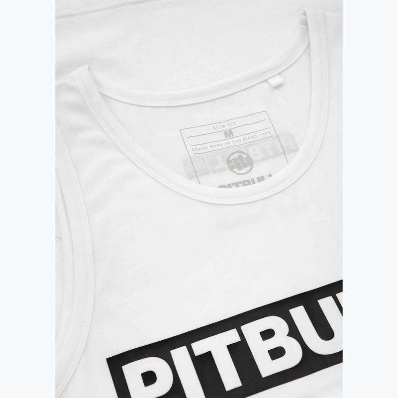 Pánske tričko Pitbull Hilltop Tank Top white 6
