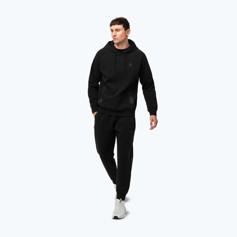 Pánska mikina Pitbull Dogwood Hooded Sweatshirt black 2