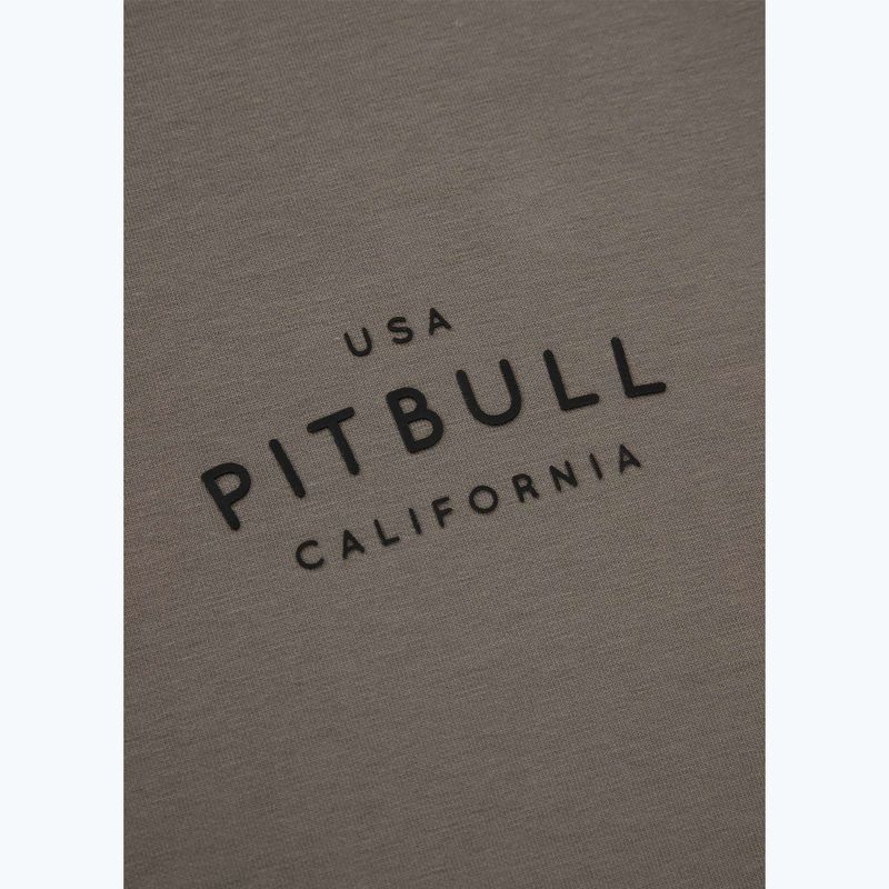 Pánska mikina Pitbull Sampson Hooded Sweatshirt taupe 7